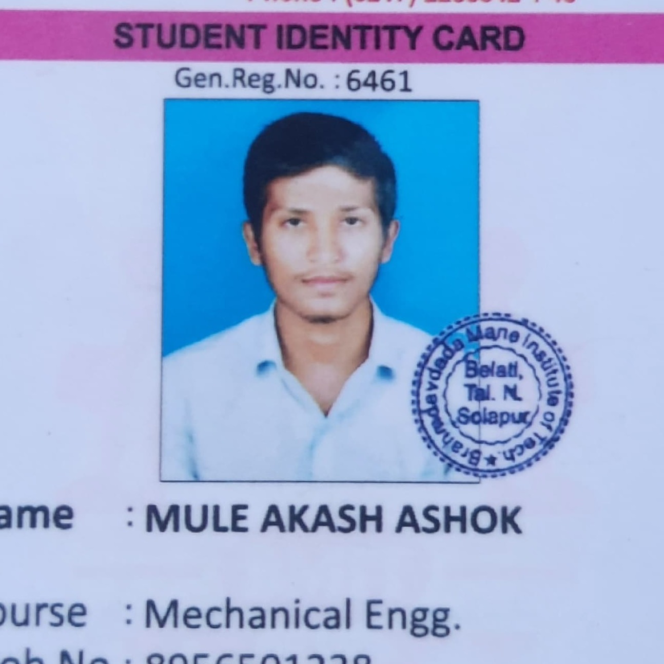 Akash Ashok mule