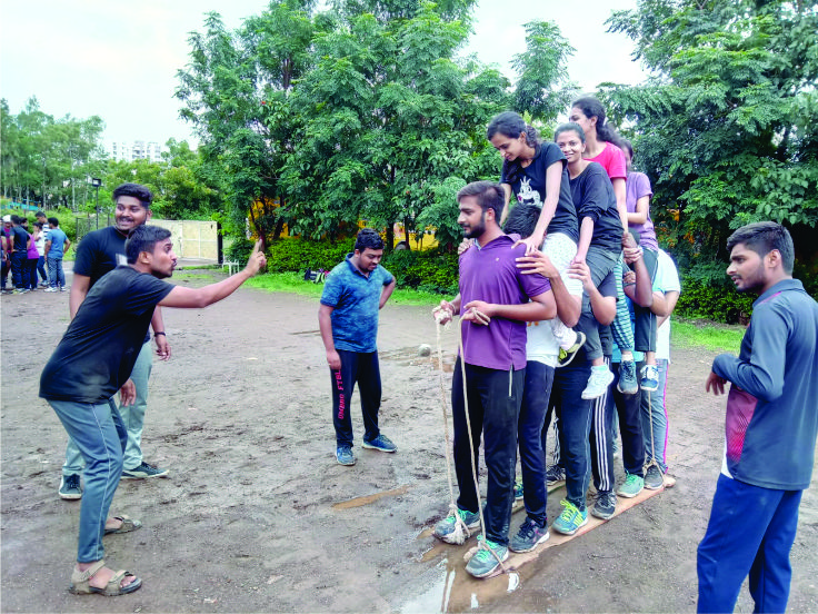 Indira University Pune OMT – Out Door Management Training photo 3