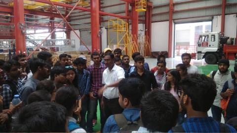 IET Lucknow Industrial Visit at LMRC photo 4