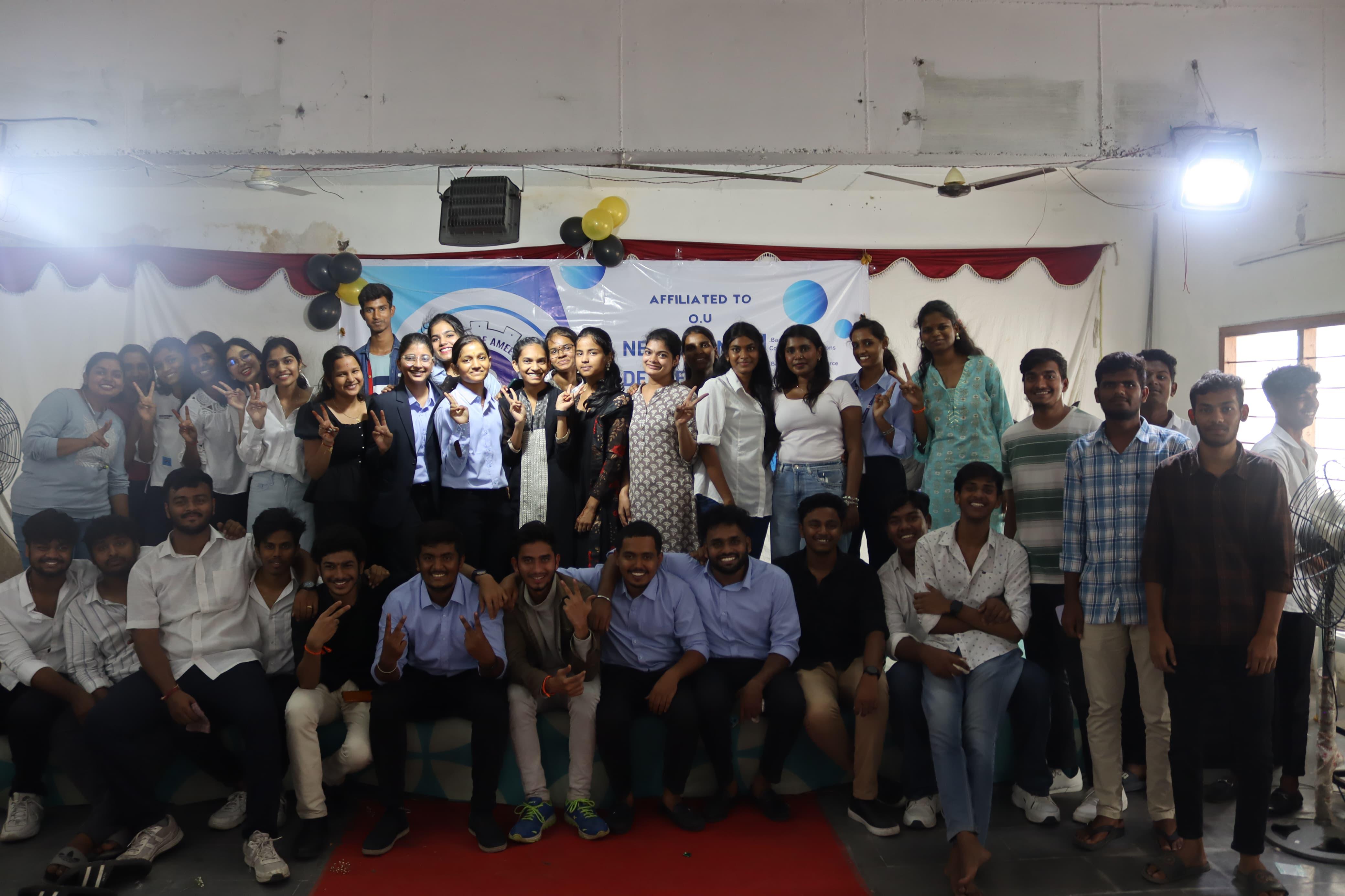 New Science College Hyderabad Orientation Day photo 15