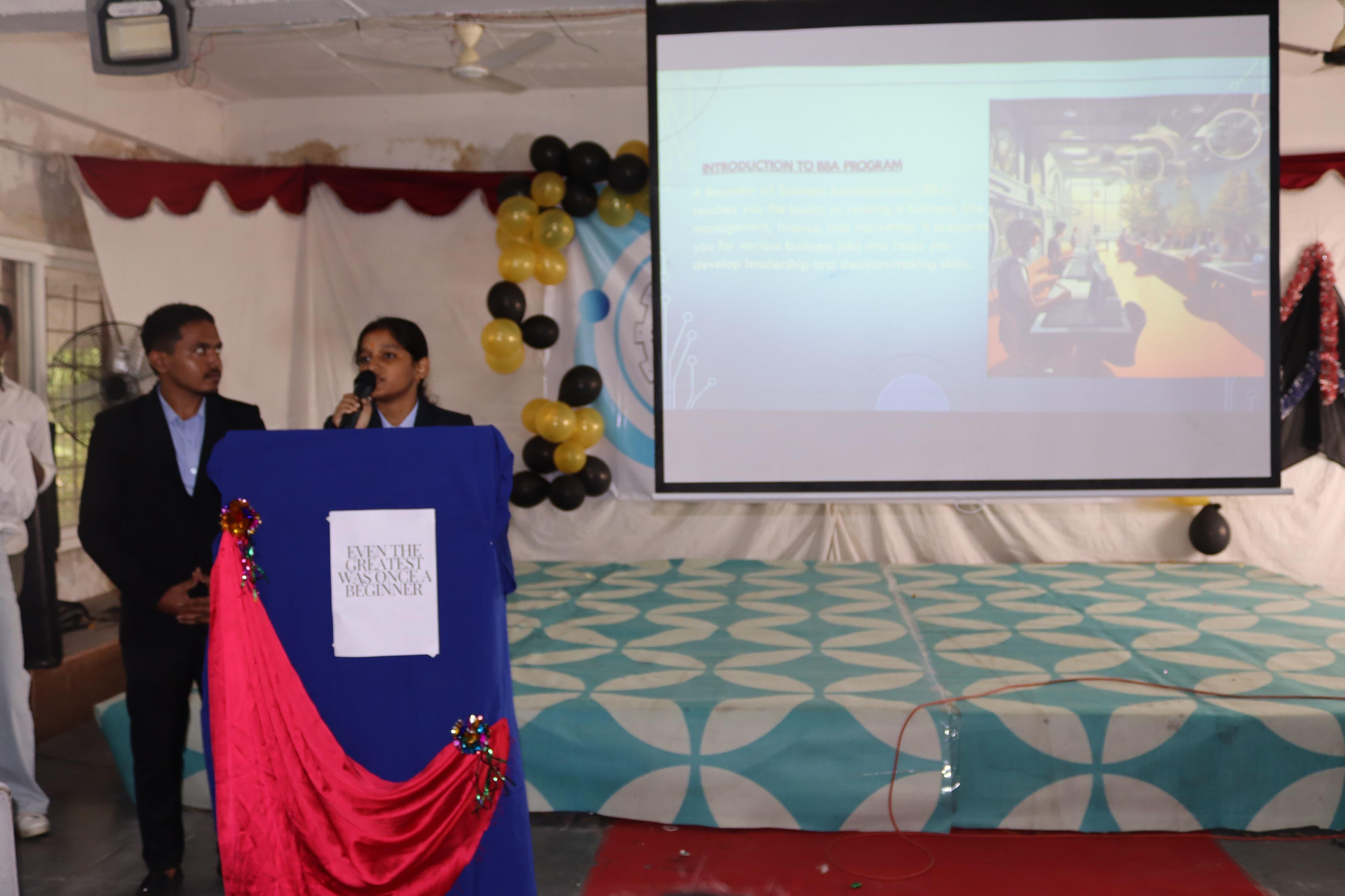 New Science College Hyderabad Orientation Day photo 27