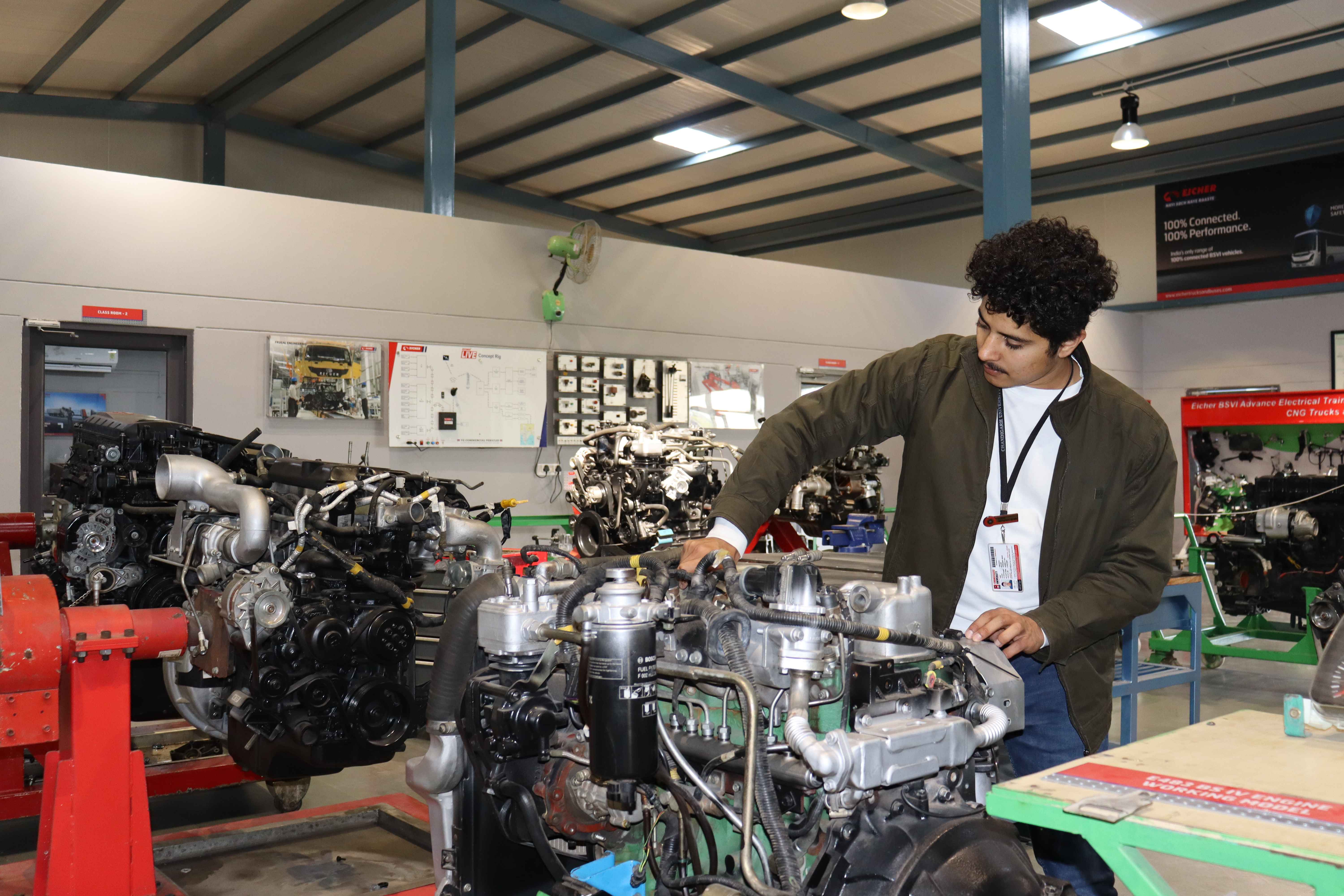 Chandigarh University Automobile engineering photo 7