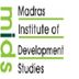 Madras Institute of Development Studies Chennai