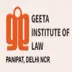 Geeta Institute of Law Panipat