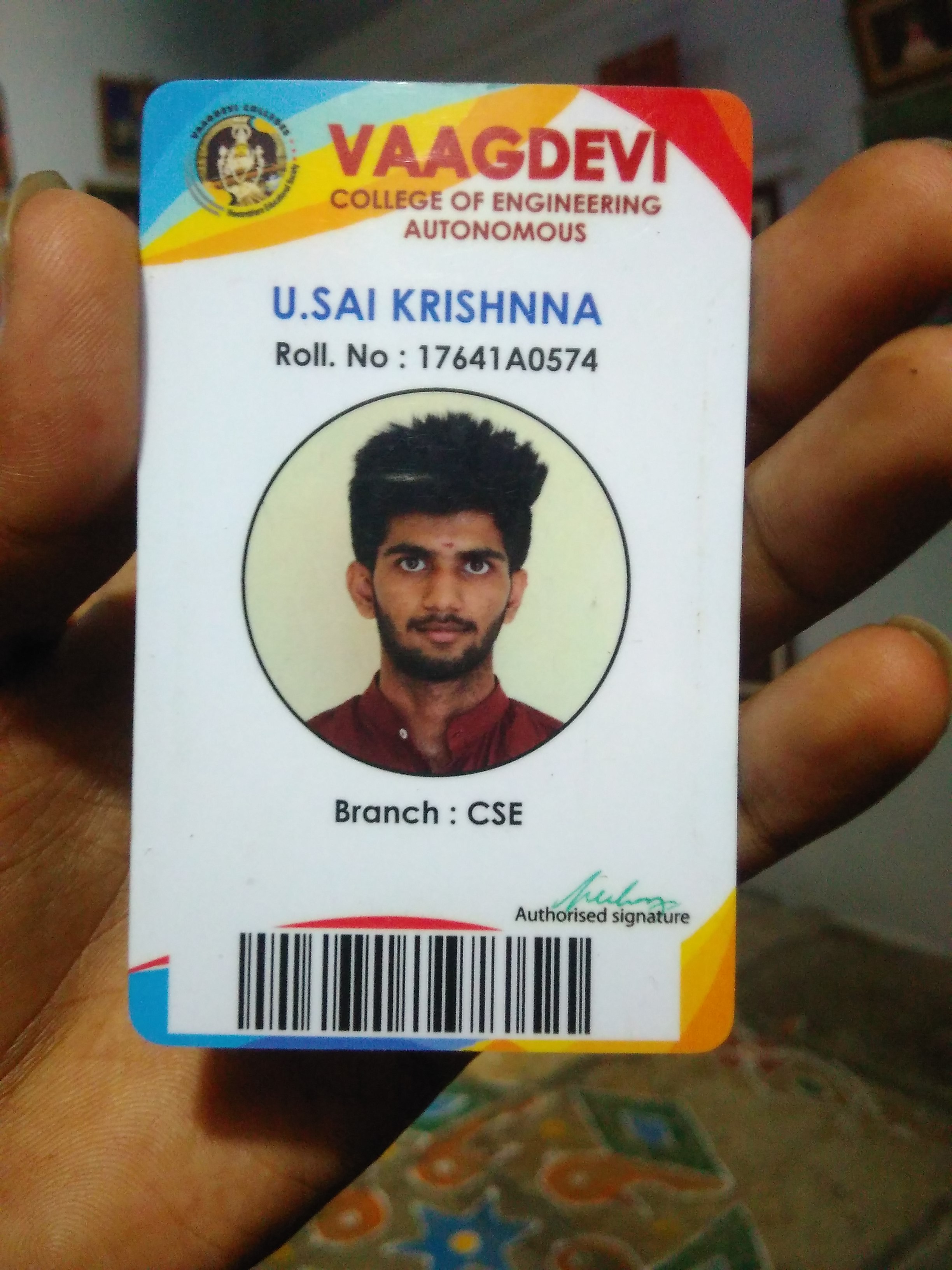 U.Saikrishnna