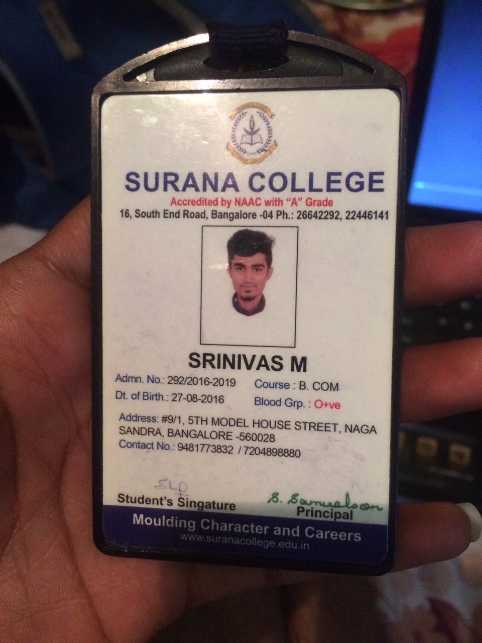 Srinivas M