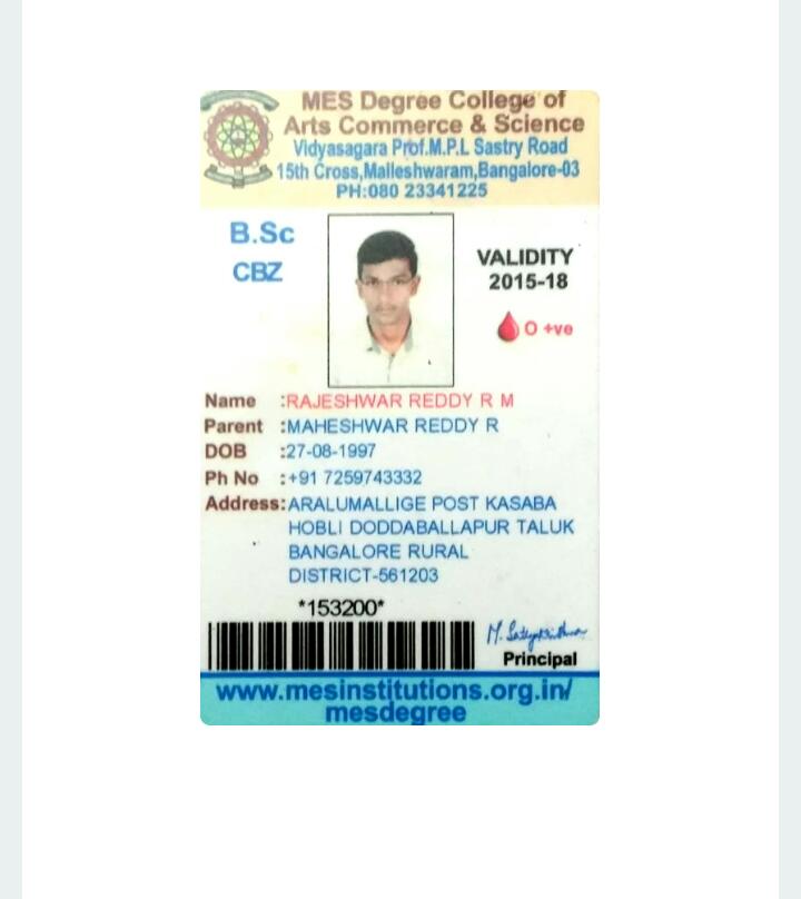 Rajeshwar reddy