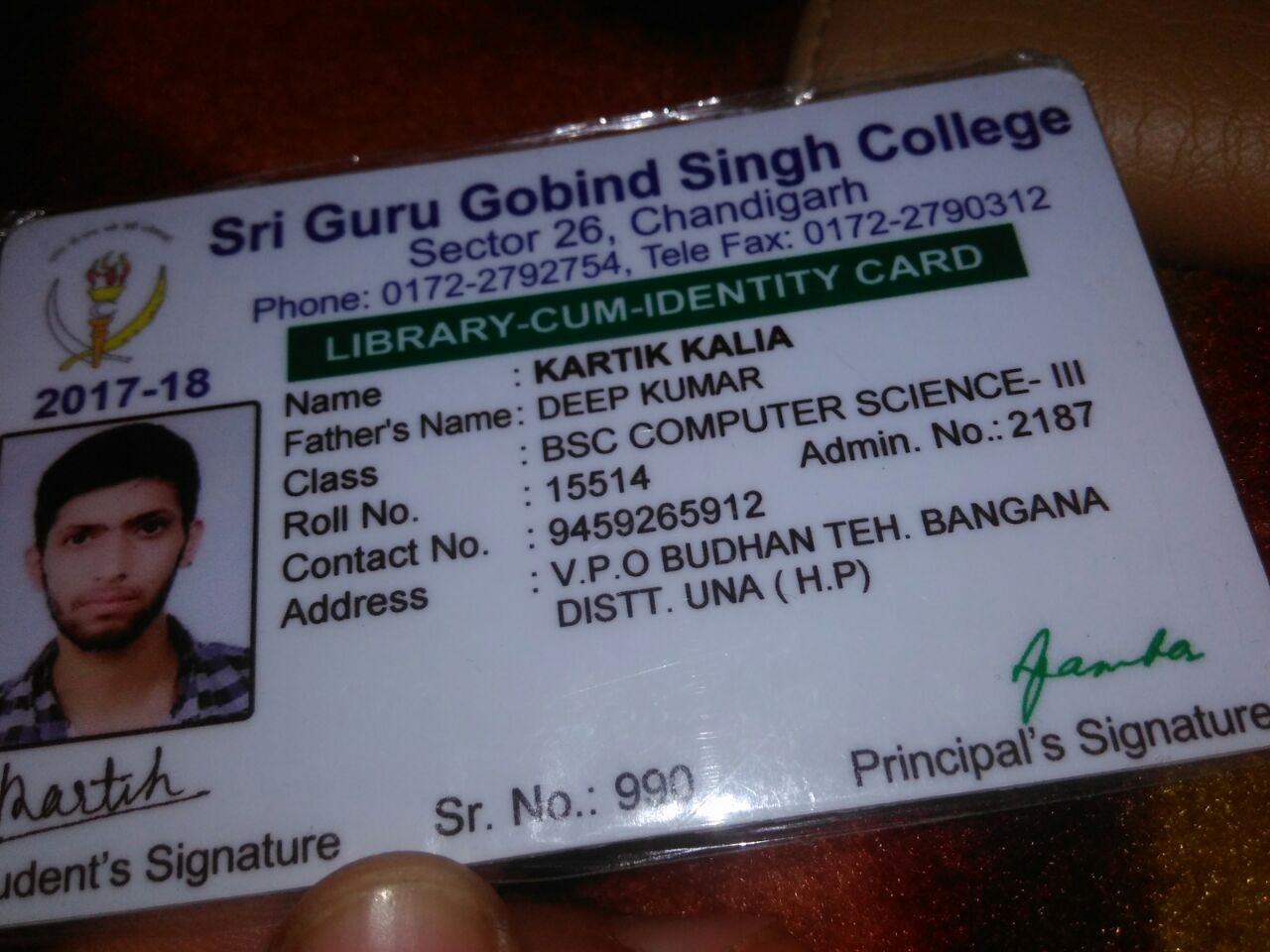 Kartik kalia