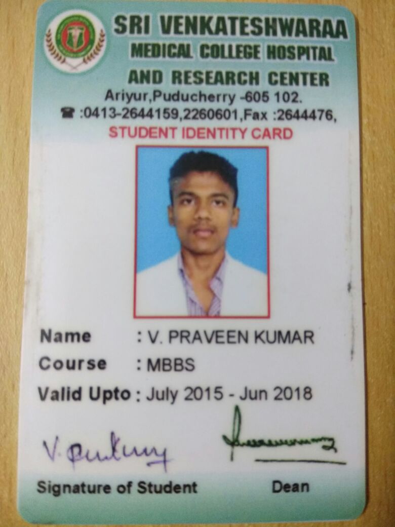 Praveen Kumar V