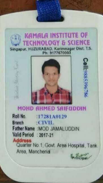 Mohammad Ahmed Saifuddin