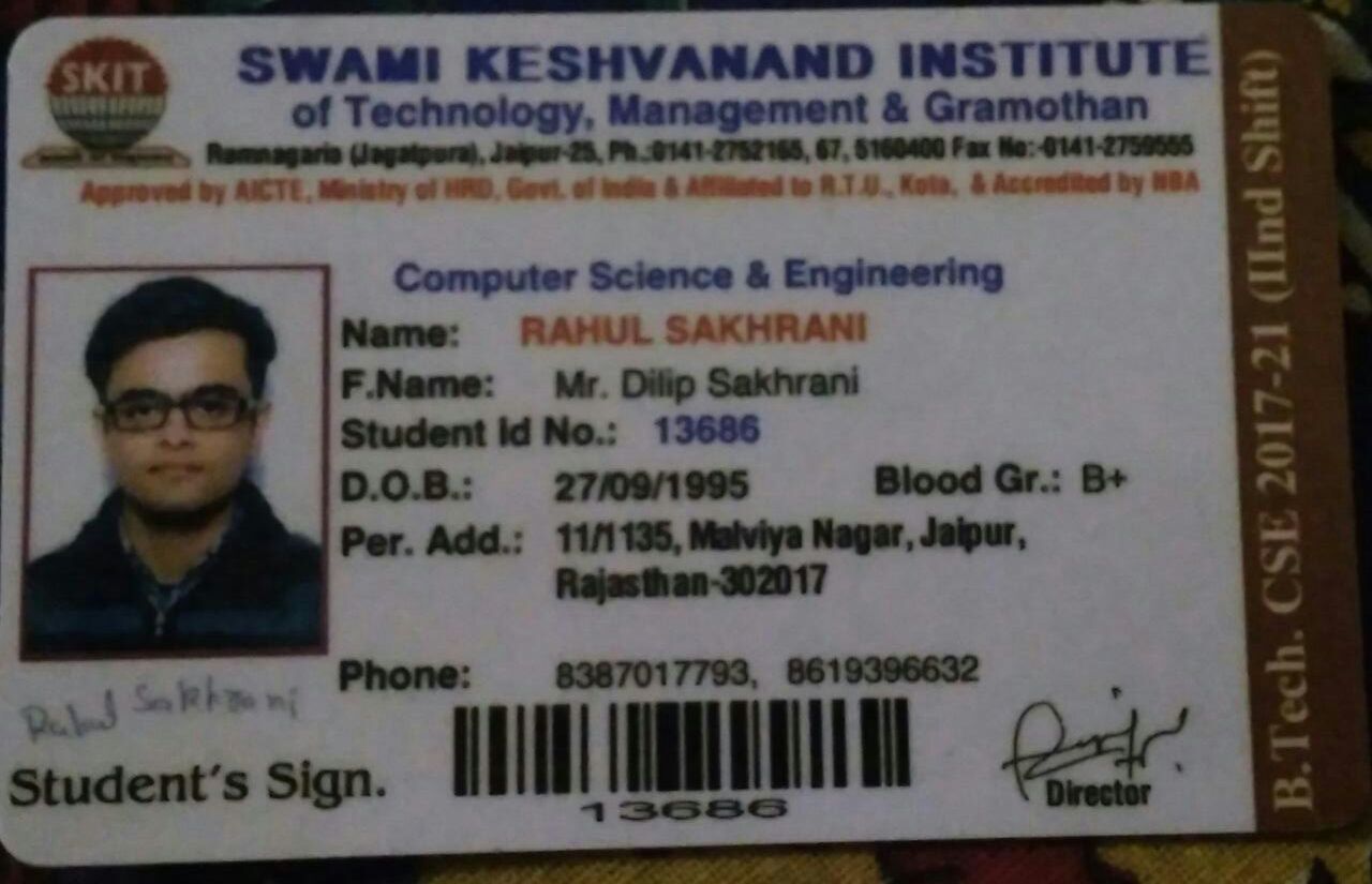 Rahul sakhrani