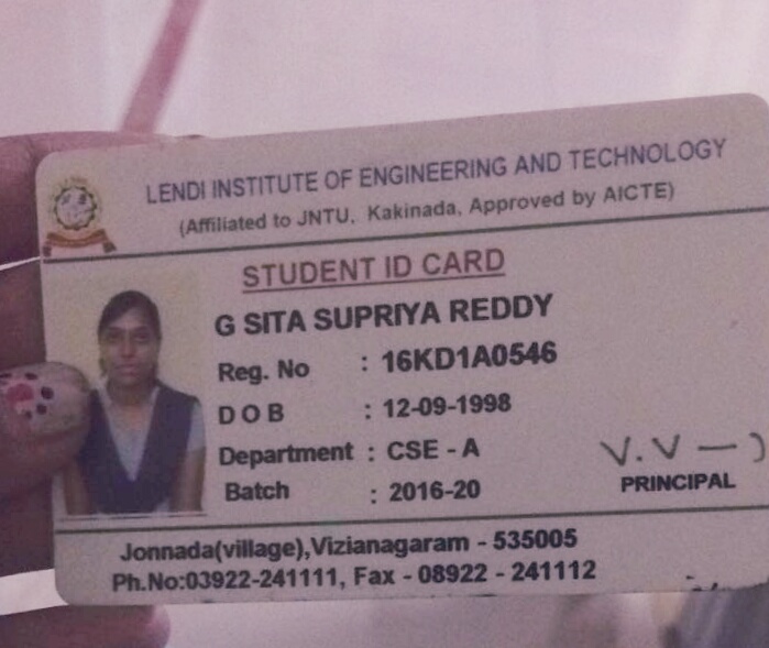 Sita supriya reddy