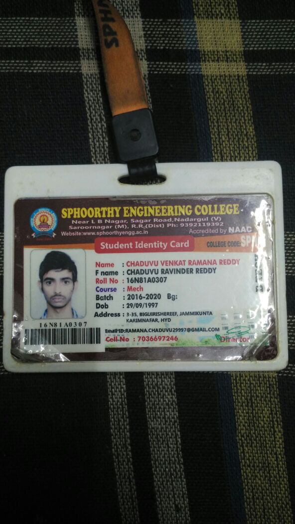 Chaduvu venkat ramana reddy