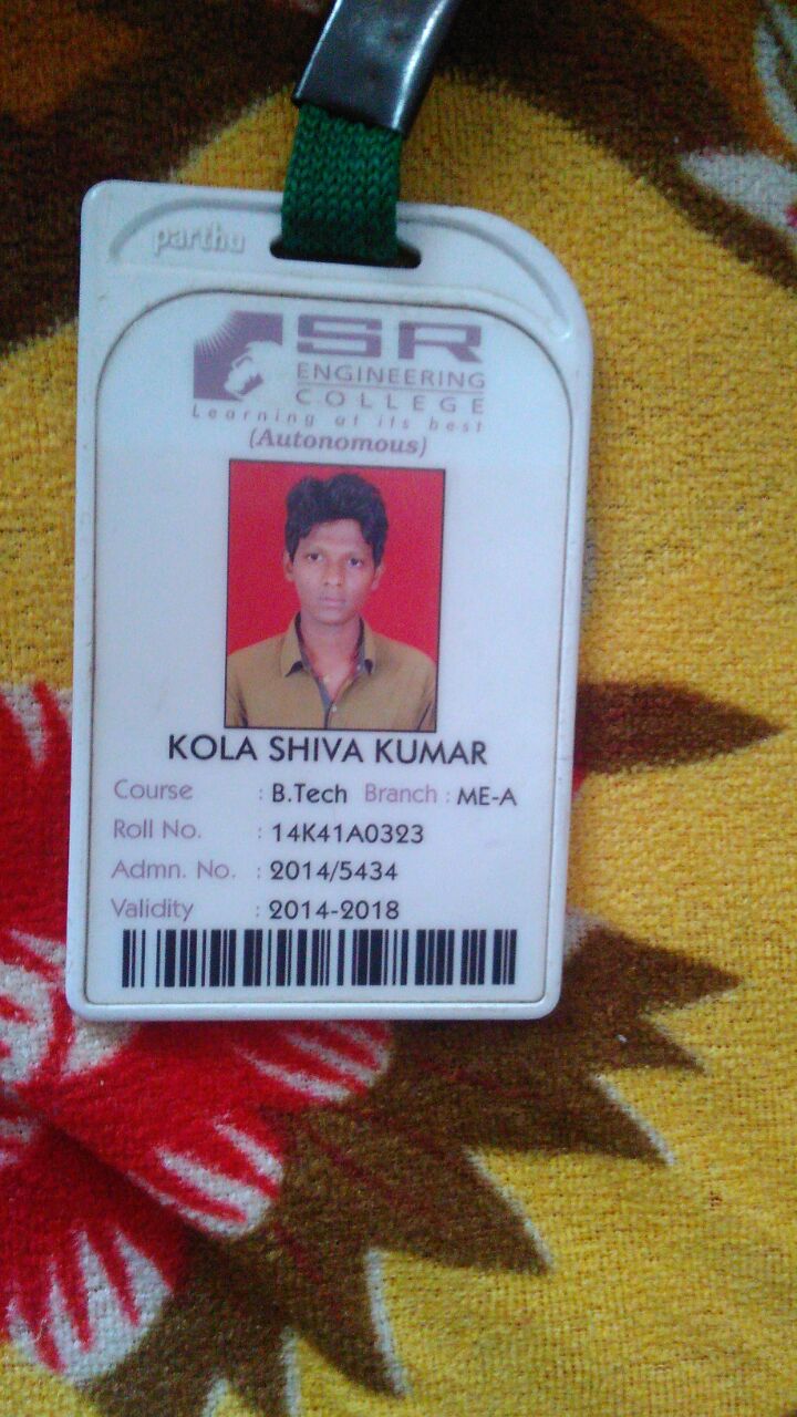 Kola shiva kumar