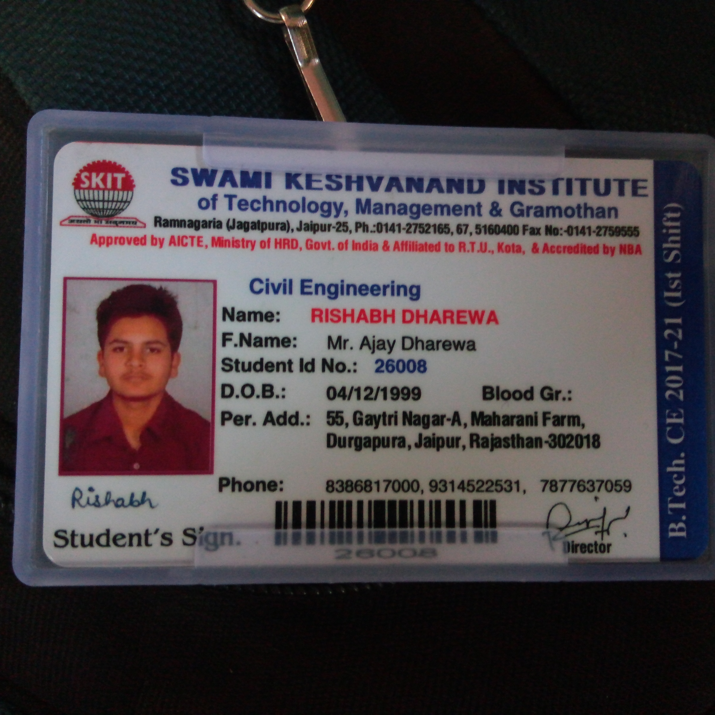 Rishabh Dharewa