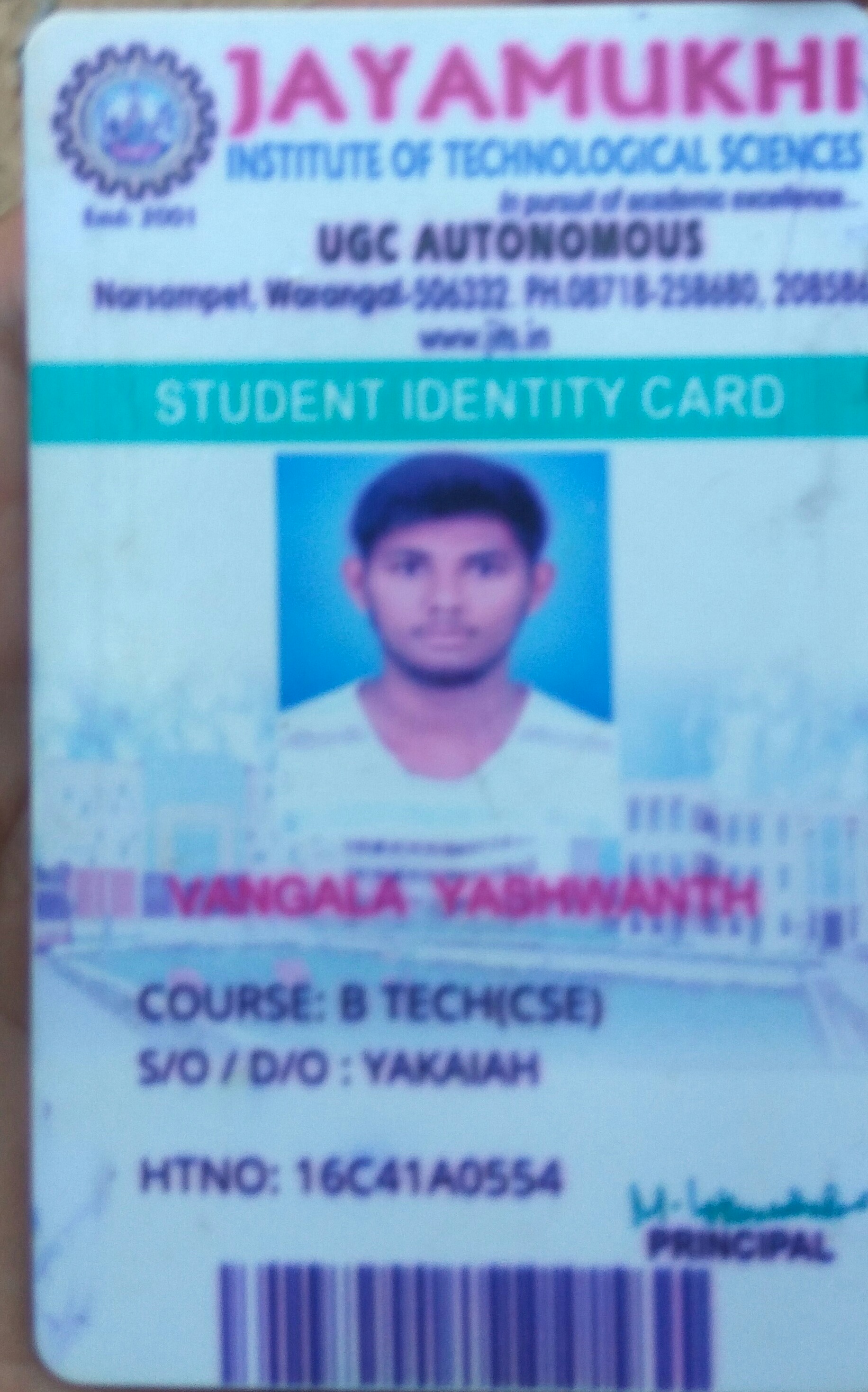 Vangala  Yashwanth
