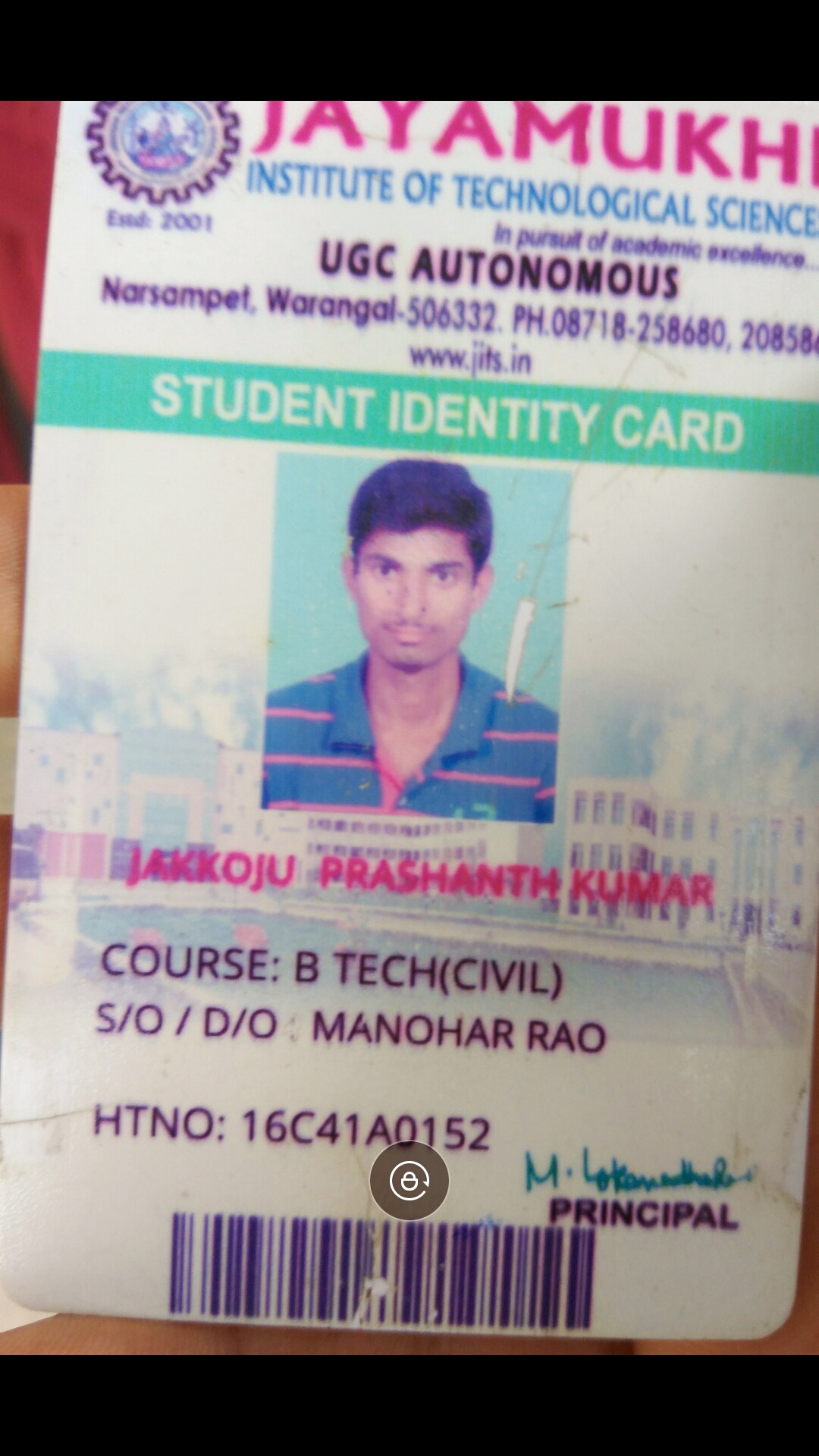 Jakkoju  Prashanth