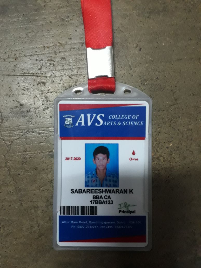 Sabareeshwaran K