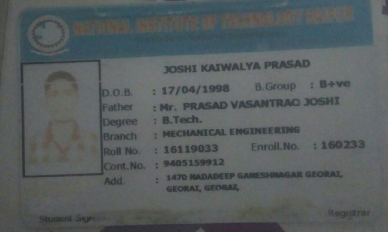 Kaiwalya Joshi