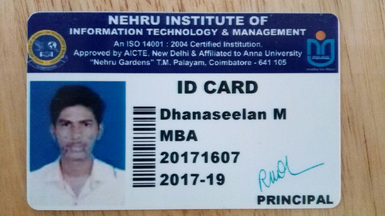 Dhanaseelan M