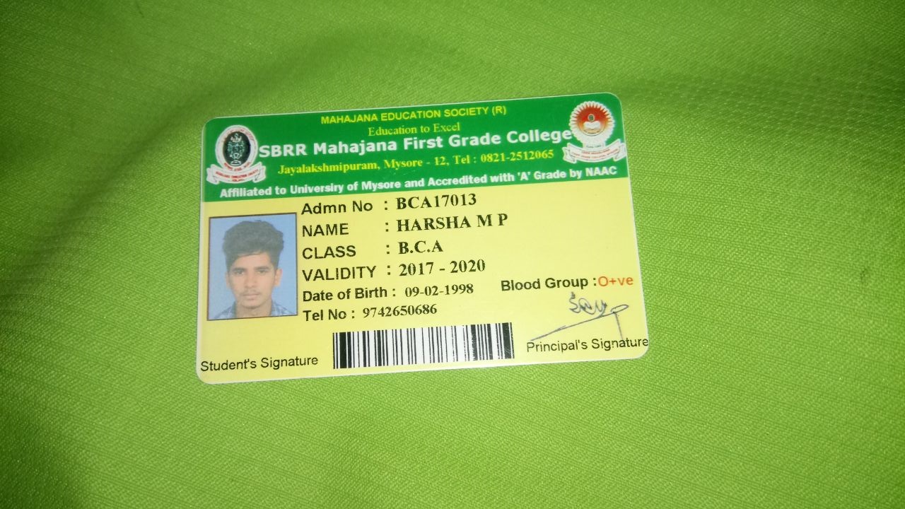 Harsha M P