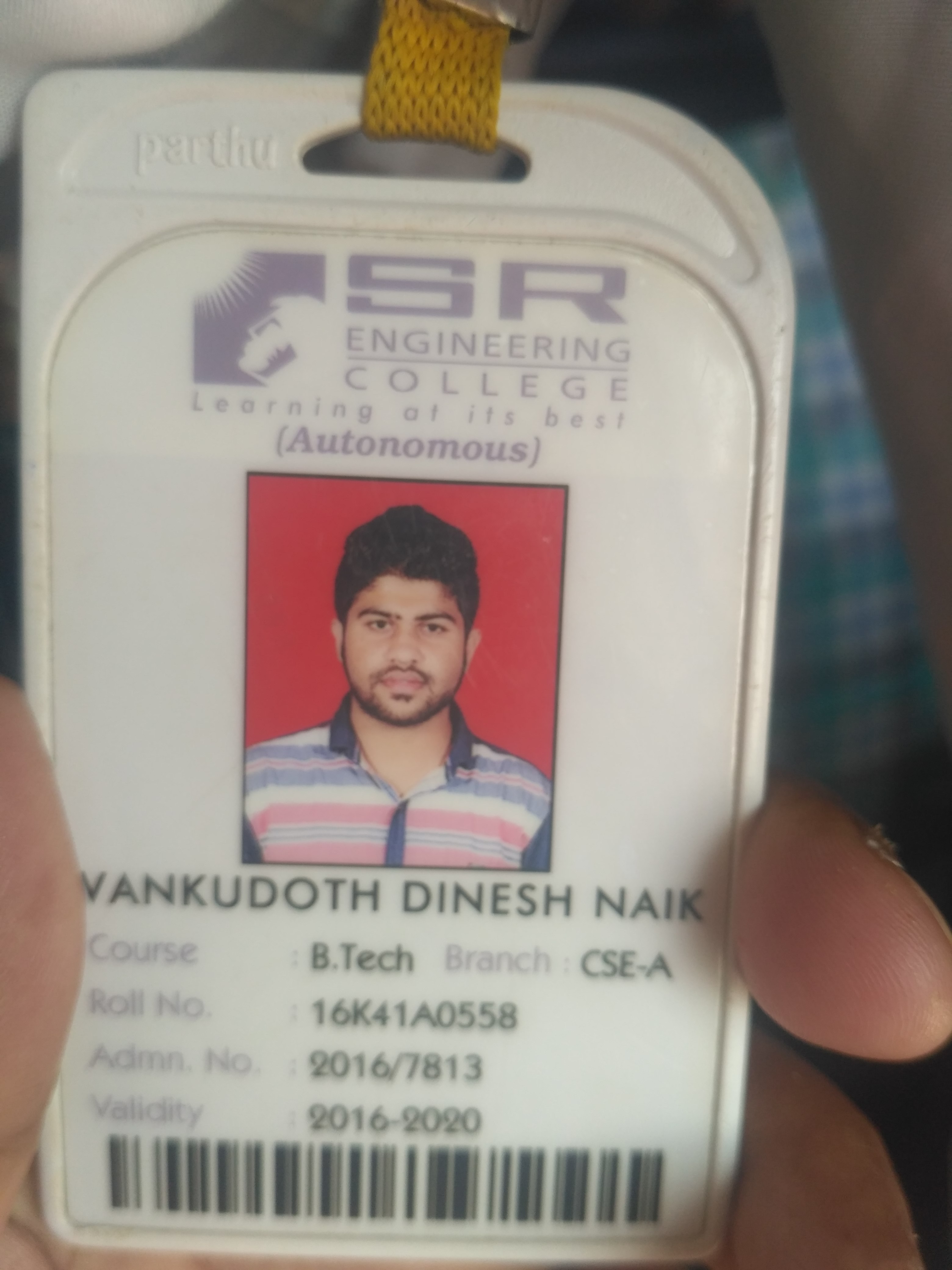 Vankudoth Dinesh Naik