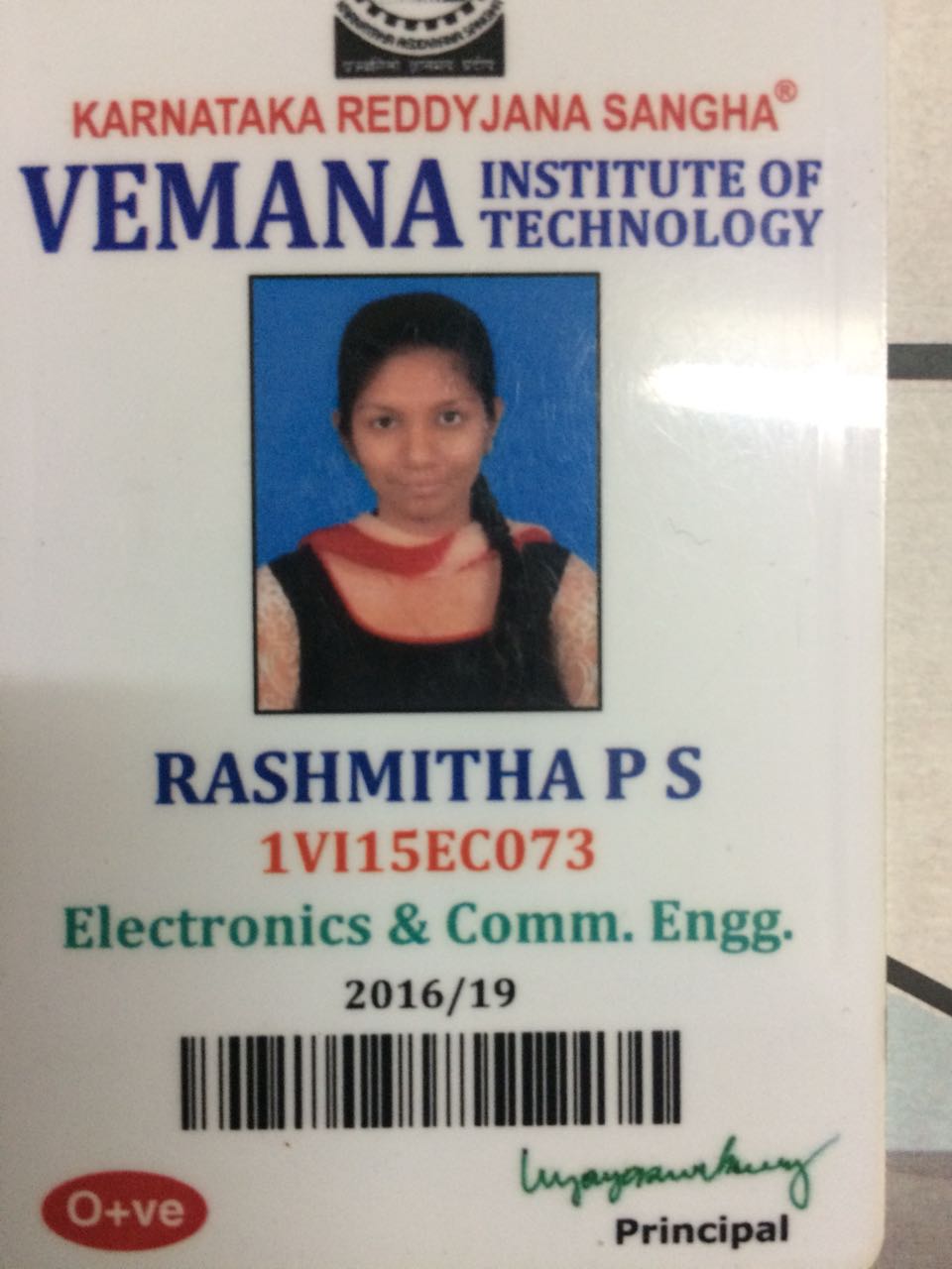 Rashmitha P S