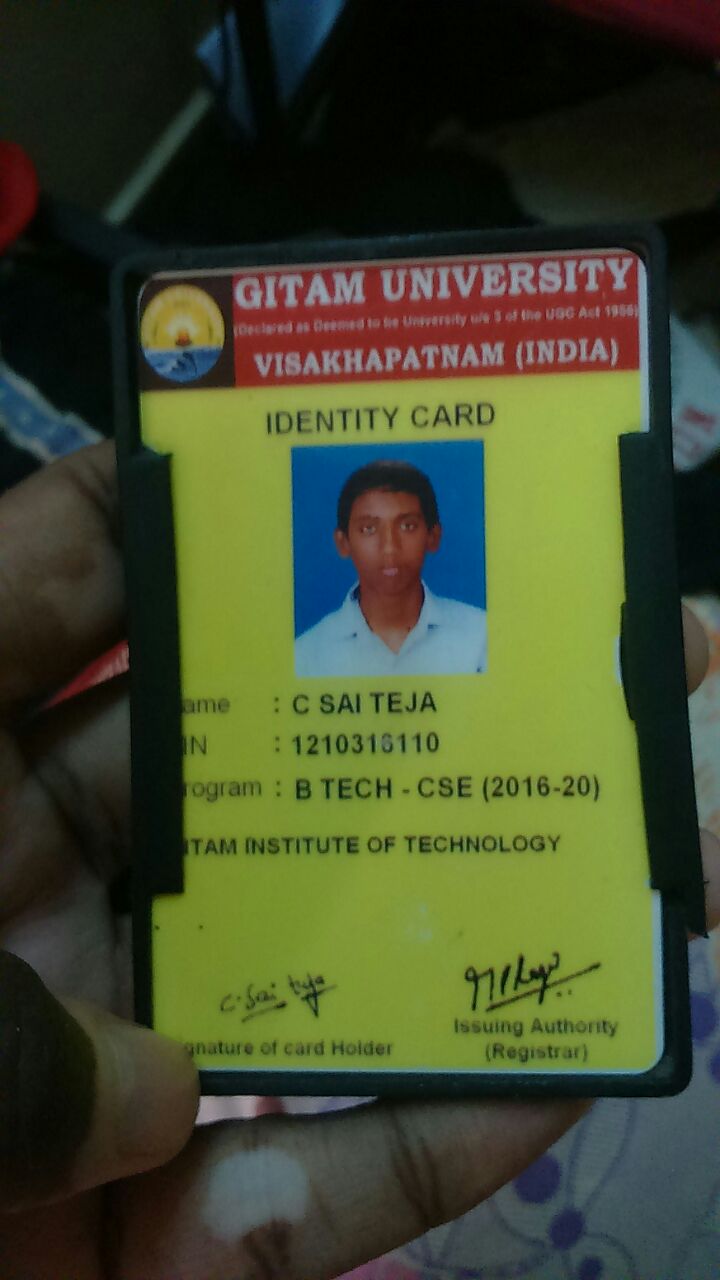 C Sai Teja