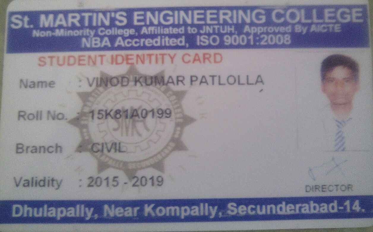 Vinod Kumar Patlolla