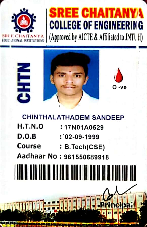 chinthalathadem sandeep