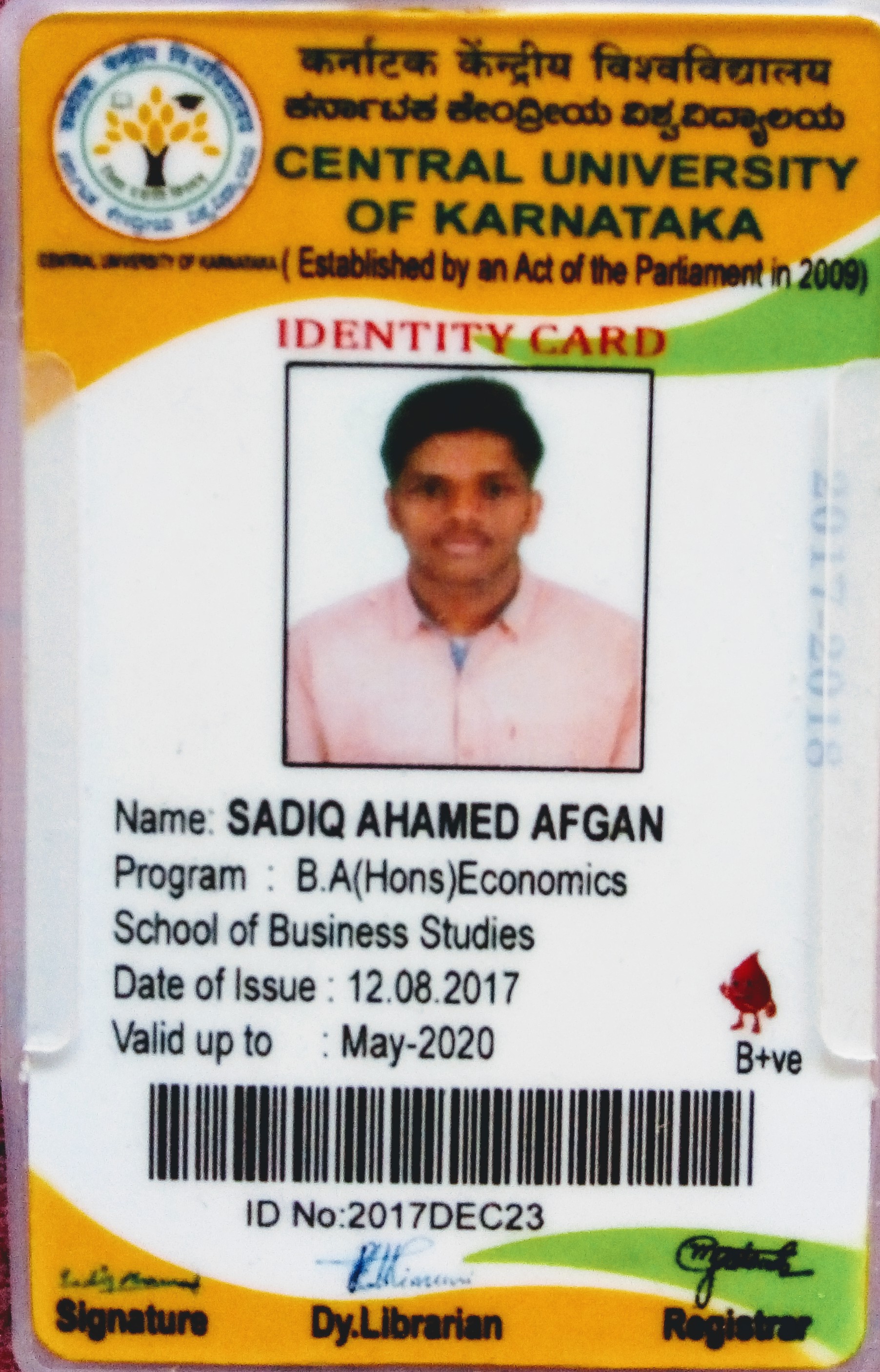 Sadiq ahamed afgan