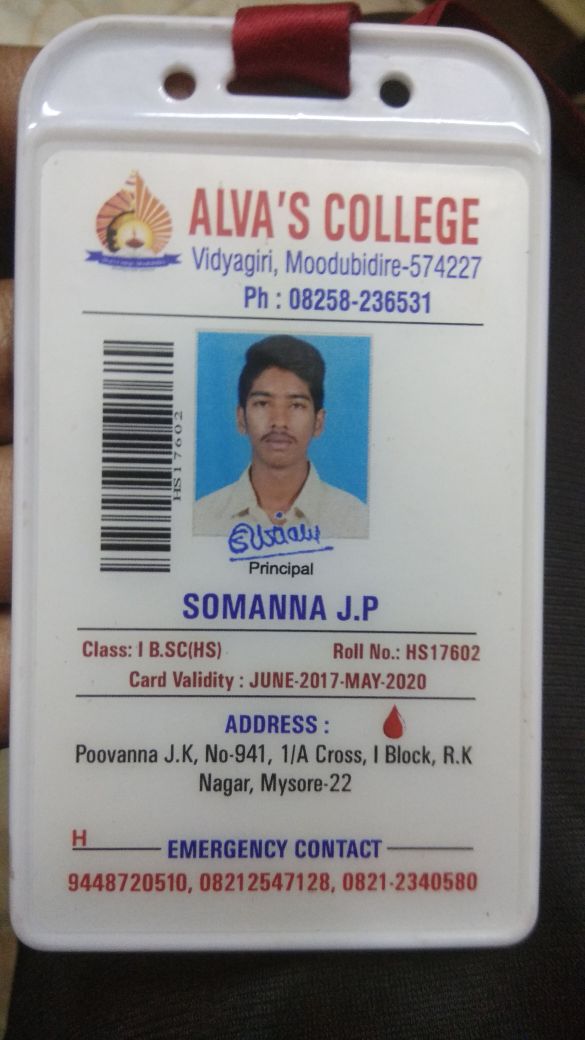 Somanna J P