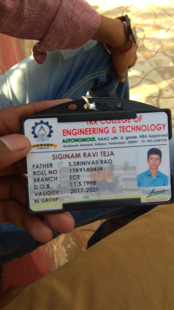 Siginam ravi teja