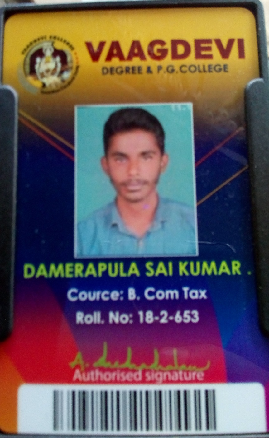 Damerapula sai kumar