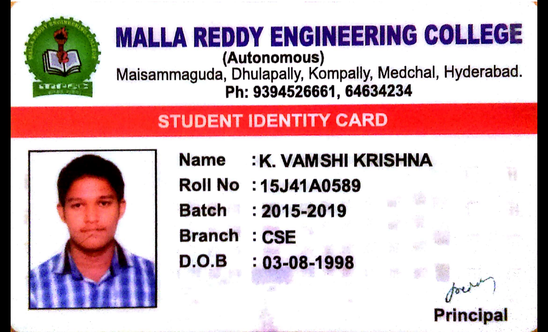 K Vamshi Krishna