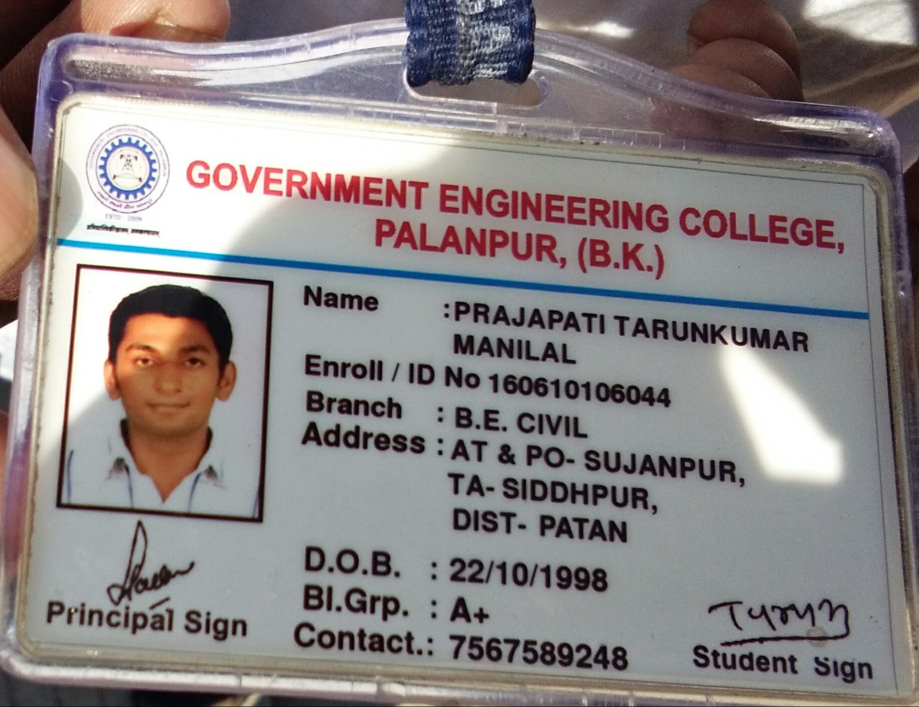Prajapati Tarun Manilal