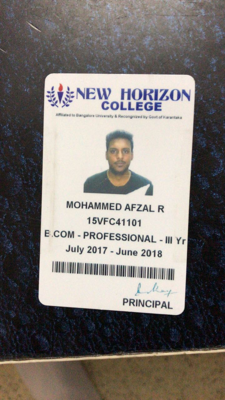 Mohammed Afzal R