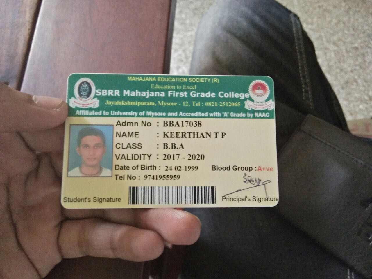 Keerthan T P