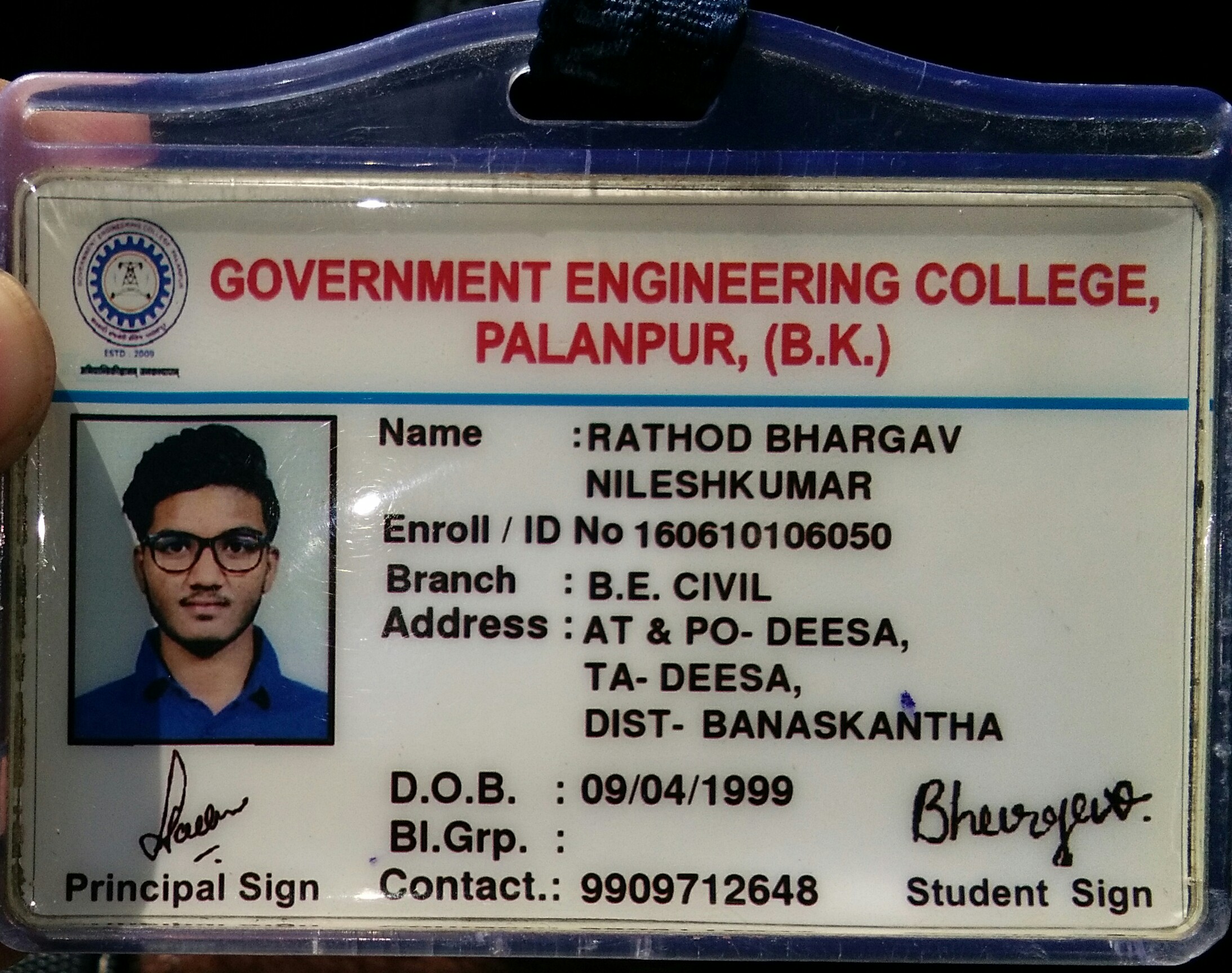 Rathod Bhargav Nileshkumar