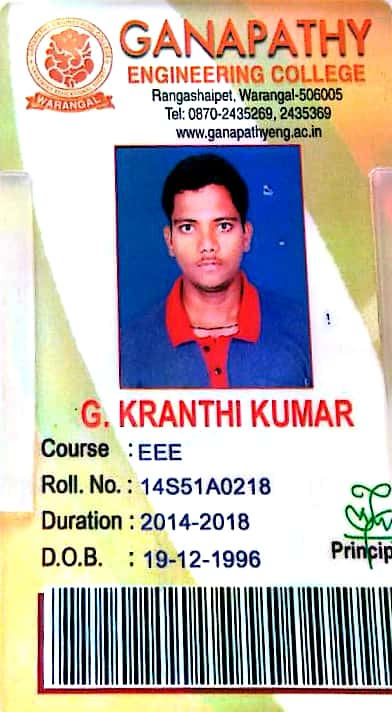 g kranthi kumar