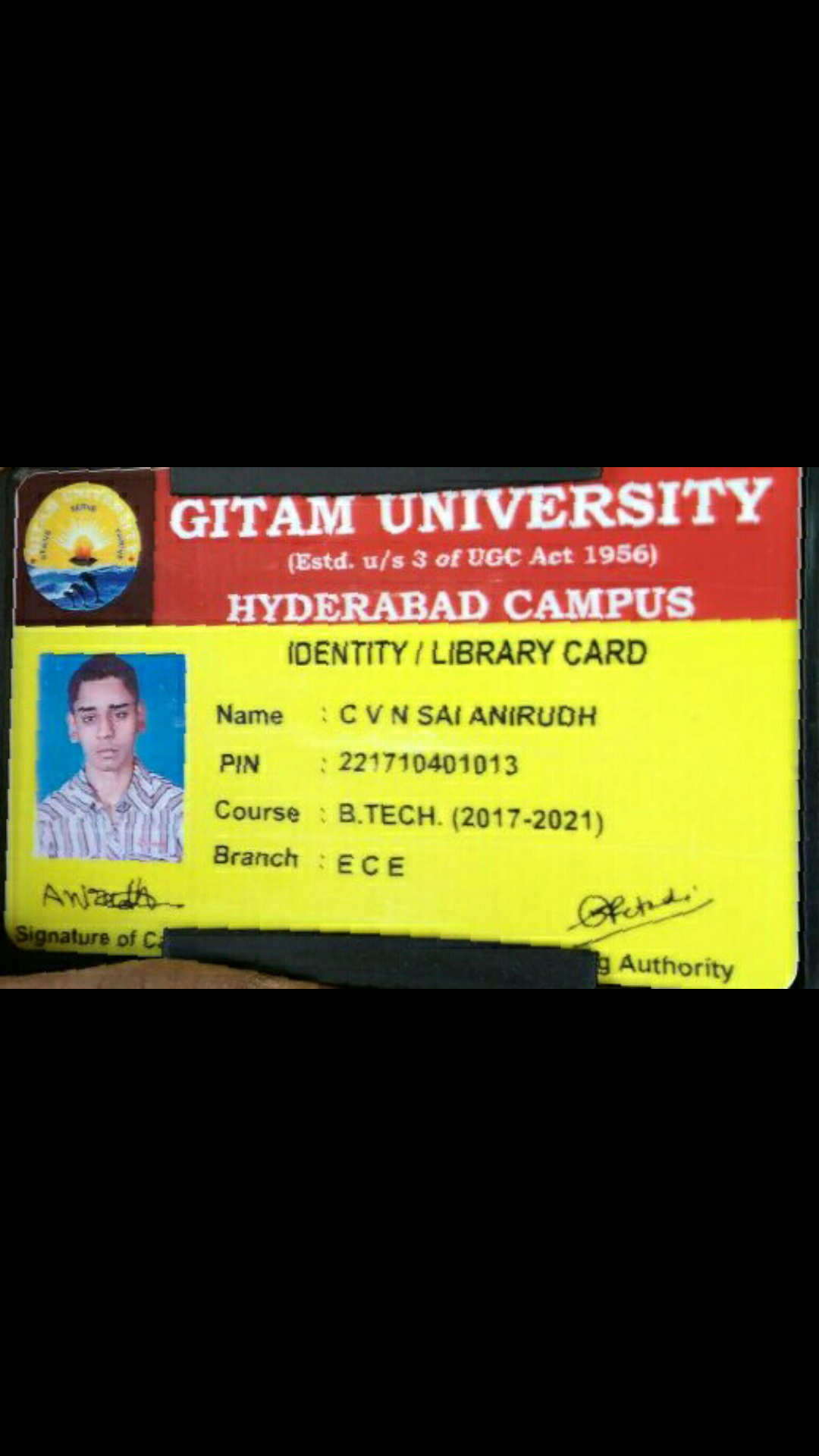 C V N Sai Anirudh