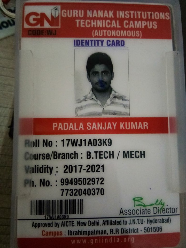 Padala Sanjay Kumar