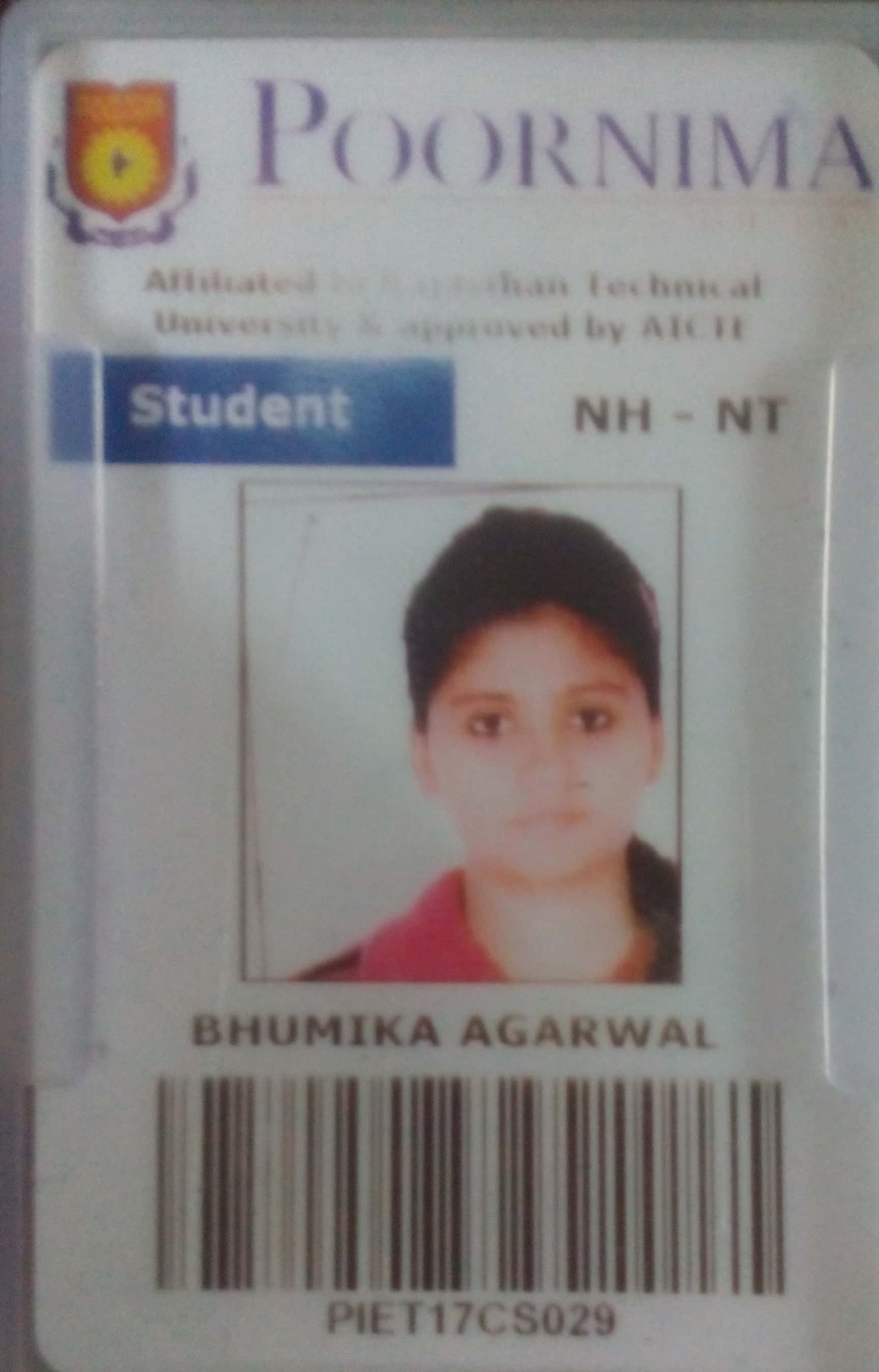 BHUMIKA AGARWAL