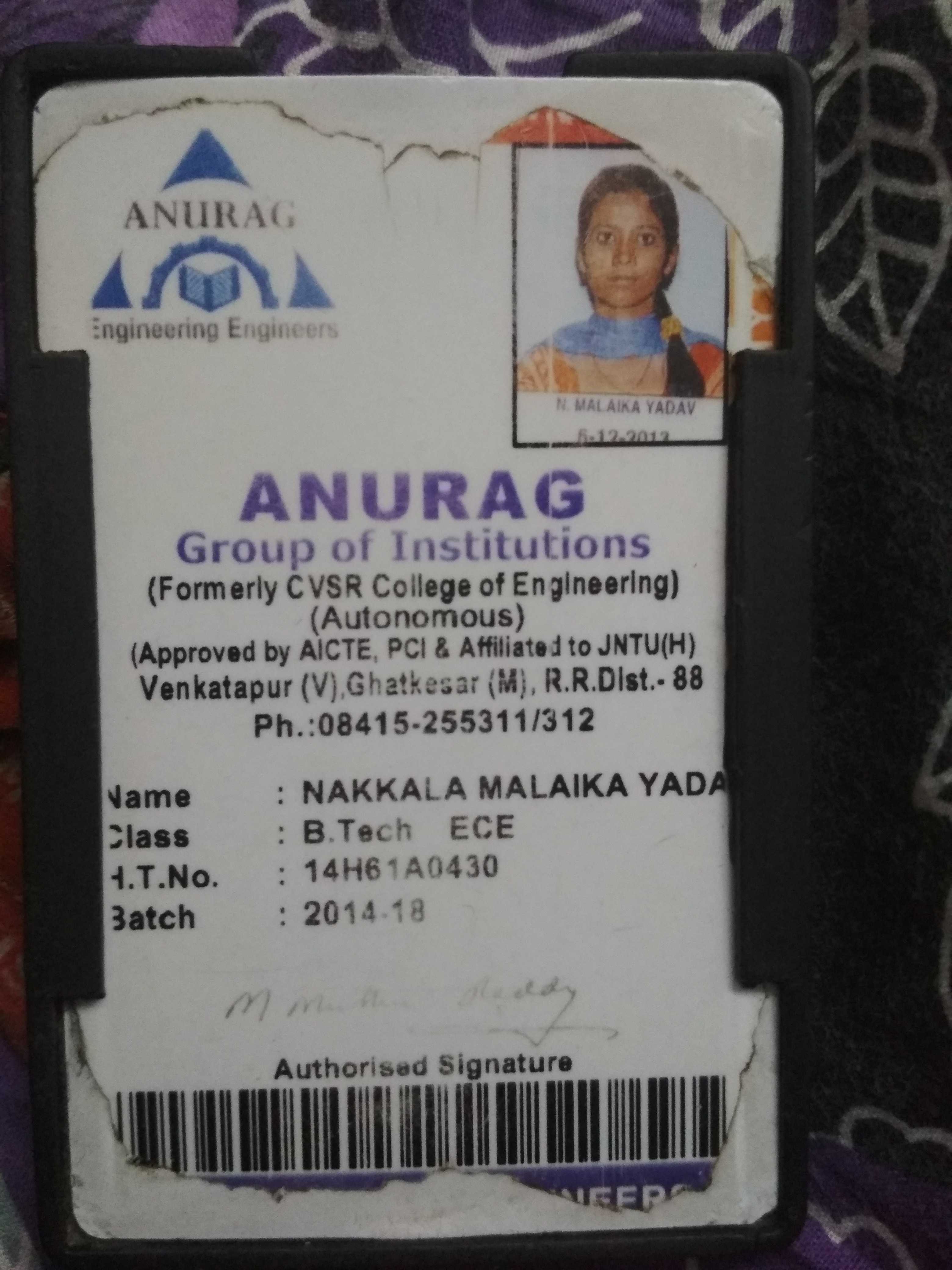 Nakkala Malaika Yadav