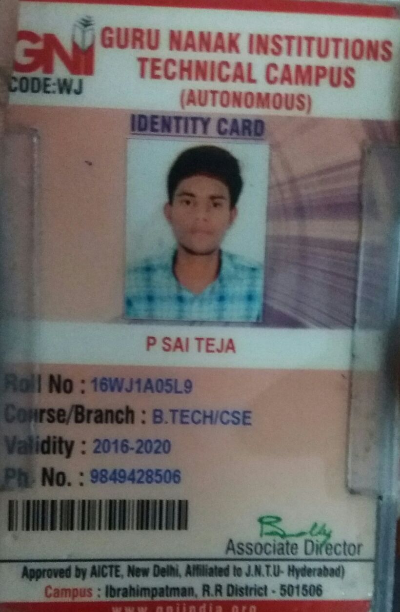 P SAI TEJA