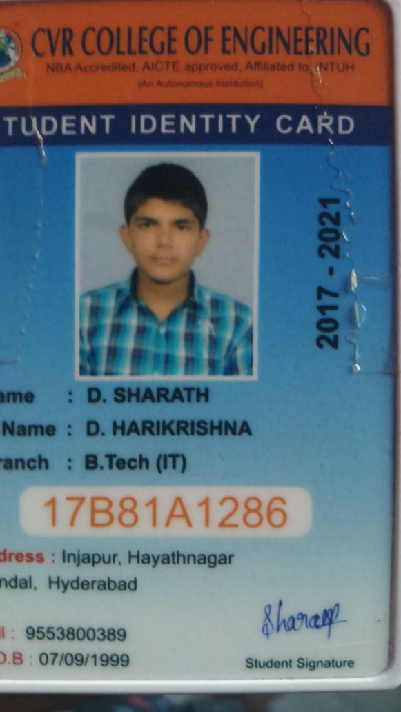 D sharath