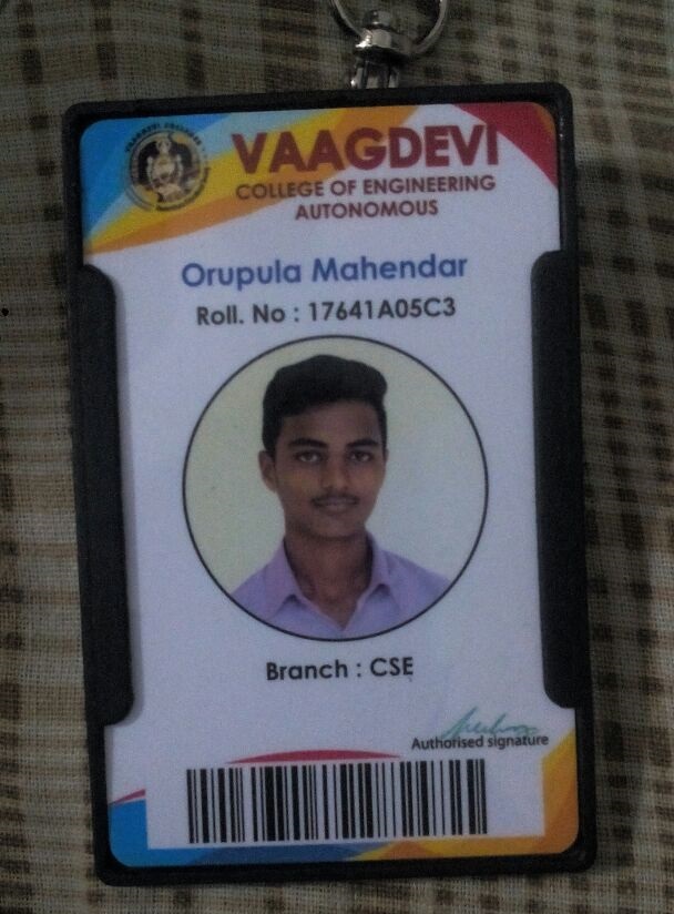 orupula mahendar