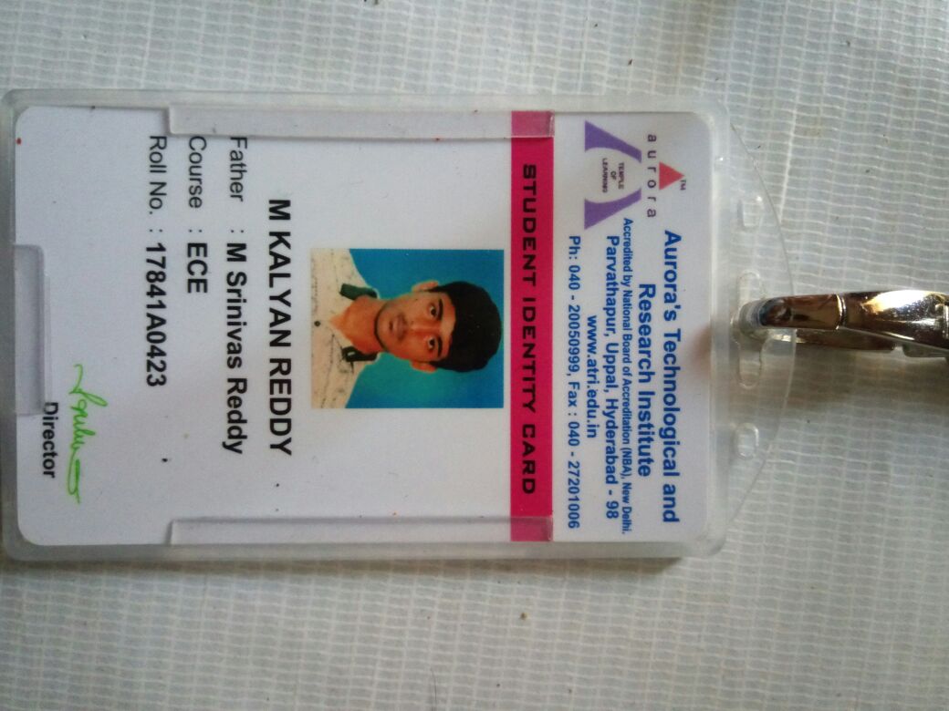 M KALYAN REDDY