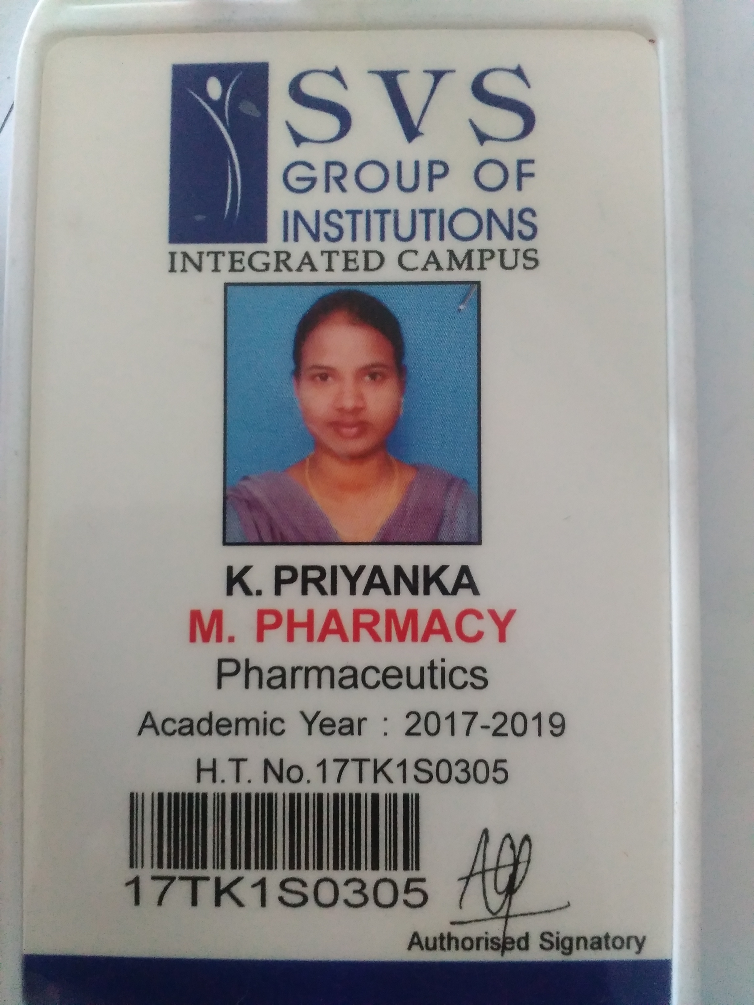 K PRIYANKA