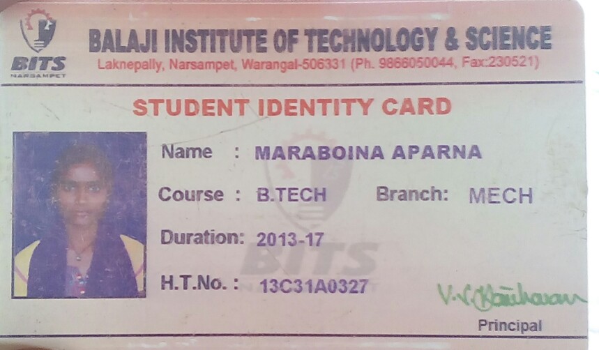 Maraboina aparna